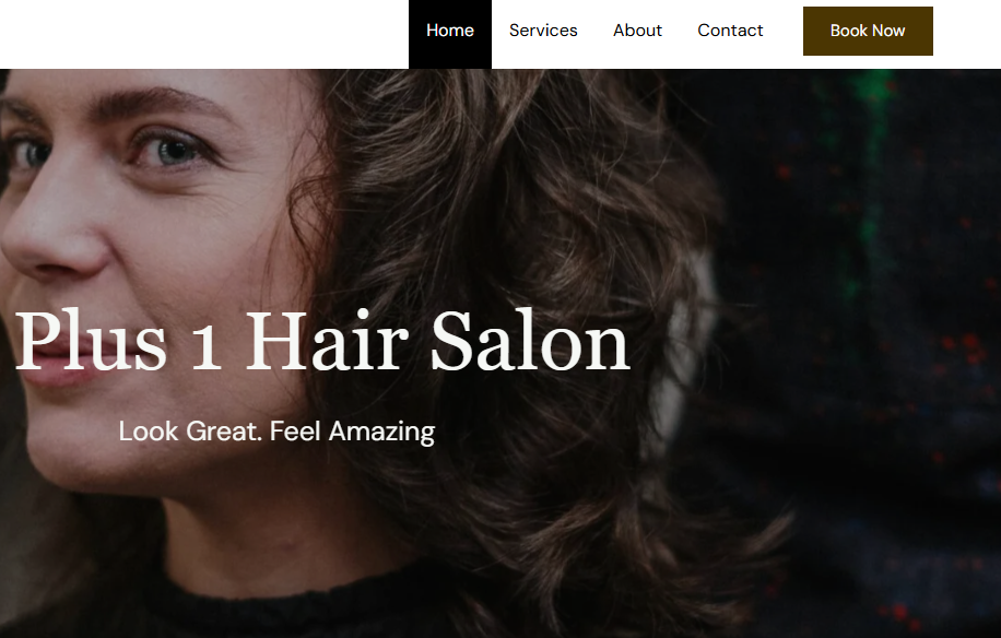 Hair Salon Website